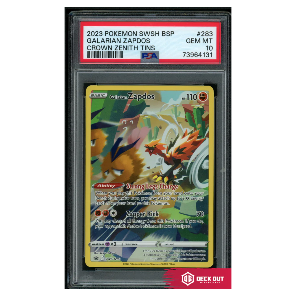 Galarian Zapdos PSA 10